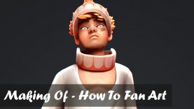 Making Of – Jorden Fan Art