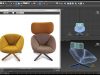 3dsmax model: tortuga chair – quickly