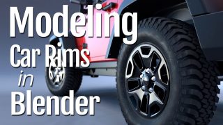 Modeling Car Rims in Blender