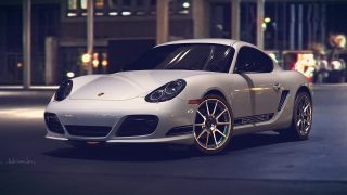 3D Modeling Timelapse – Porsche Cayman 2007