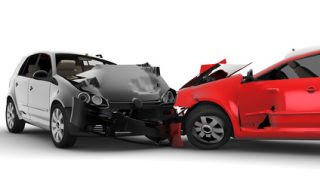 Accident with two cars