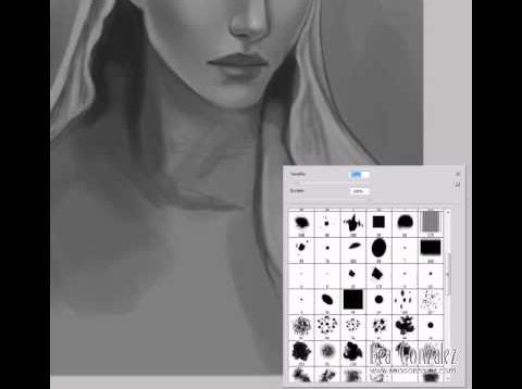 “Hindi” Speedpainting Process by Bea Gonzalez