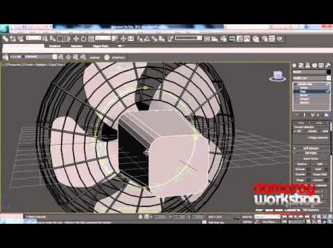 Modeling a Table Fan