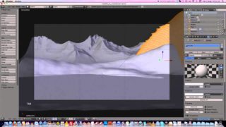 Tutorial “A Blender Mountain Landscape in Blender”