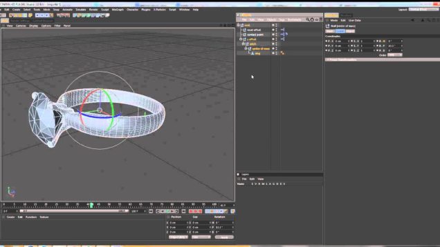 Tutorial “Basic “coin spin” rig in Cinema 4D”