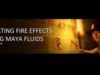 Tutorial “Creating Fire with Maya Fluids”