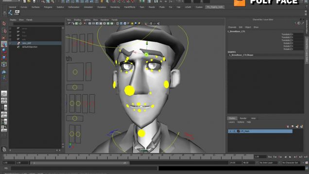 3D Character Rigging – Setting Up The Skeleton (Part 1-4)