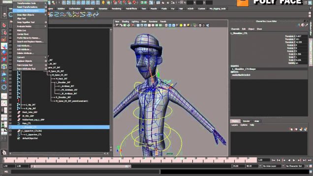 3D Character Rigging – The Arm: Setting up the Arm (Part 1-2)