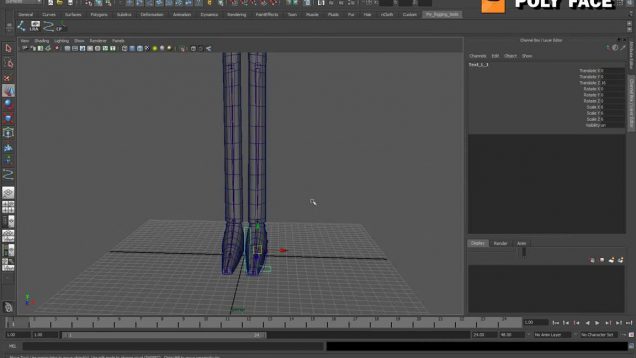 3D Character Rigging – The Leg:Intro & Joints (Part 1-6)