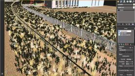 Forest Pack Tutorial: Modern Barn, Part 3 – Creating the fence, overgrowth and bushes