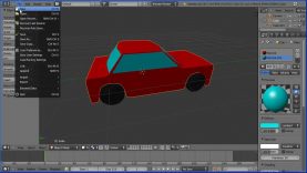 Making a Simple Model of a Car in Blender 2.6 Par 1