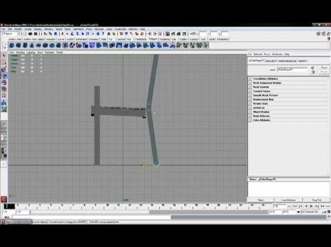Maya Modeling Basics: Chair Part 4