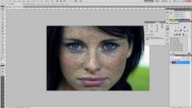 Photoshop Tutorial: Freckle Removal