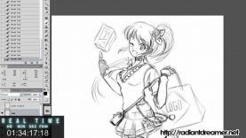 Speed Painting: Girl’s Sketch