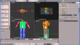Tutorial “Adding a Rig to a Simple Model and Constraining Knee and Elbow Joints”