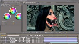 Tutorial CInema 4d how to making Demon Face Transformation part 5