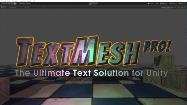 Download TextMesh Pro for Unity for free