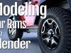 Modeling Car Rims in Blender