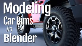 Modeling Car Rims in Blender
