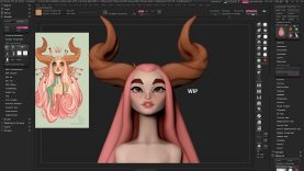 Zbrush Speed Sculpt Timelapse (Twitch Recap) – Part 1