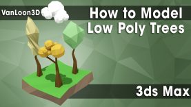 How to Model Low Poly Trees – 3ds Max