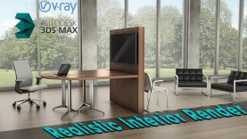 Realistic Interior Lighting in 3ds max – Vray